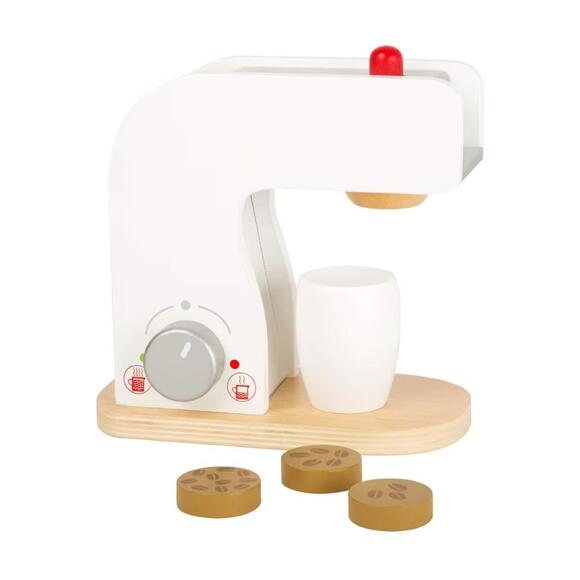 Other - Small Foot Wooden Coffee Machine Toy With Coffee Cup & 3 Pods Pretend Play 3+